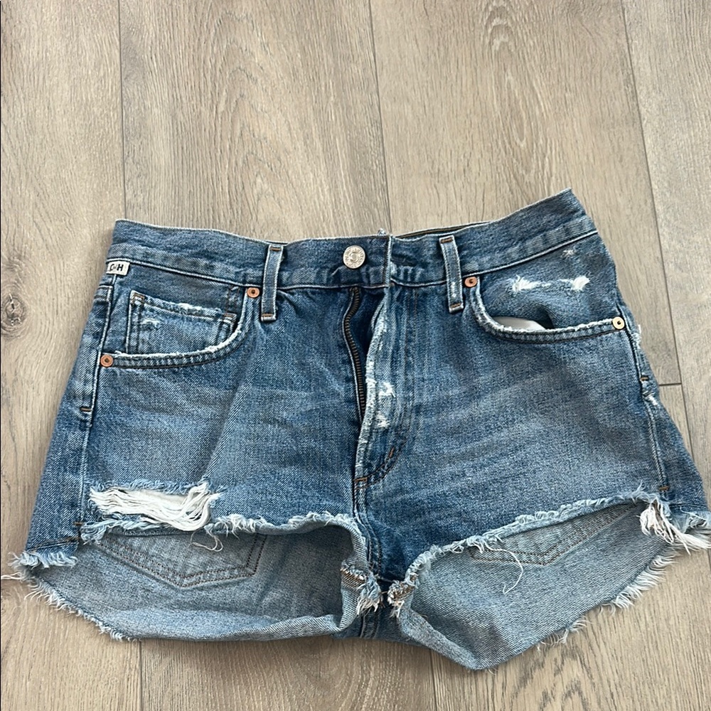 Citizen of humanity denim shorts